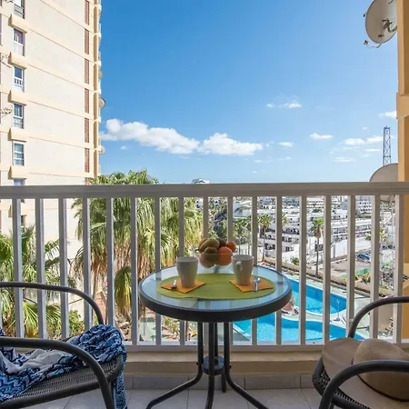 Y4f Cute Flat! Next To The Beach,pool View, Lasamericas * Playa de las Américas