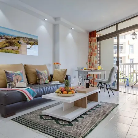 Y4f Cute Flat! Next To The Beach,pool View, Lasamericas