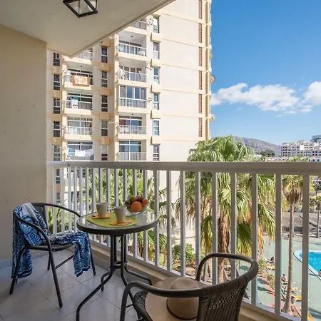 Y4f Cute Flat! Next To The Beach,pool View, Lasamericas Playa de las Americas (Tenerife)