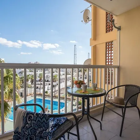 Y4f Cute Flat! Next To The Beach,pool View, Lasamericas Playa de las Americas (Tenerife)